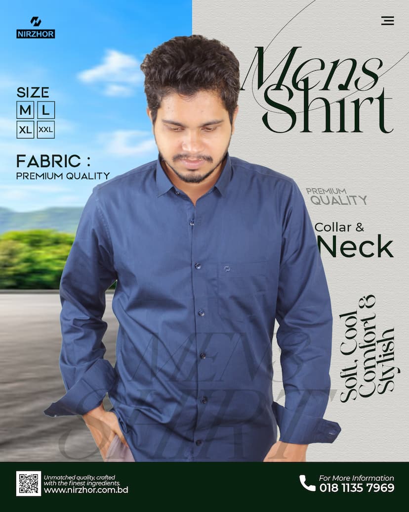 Men’s Premium Cotton Shirt