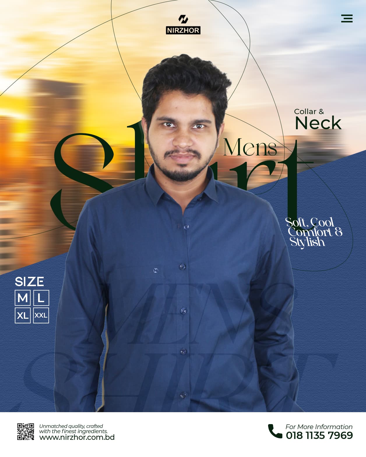 Men’s Premium Cotton Shirt