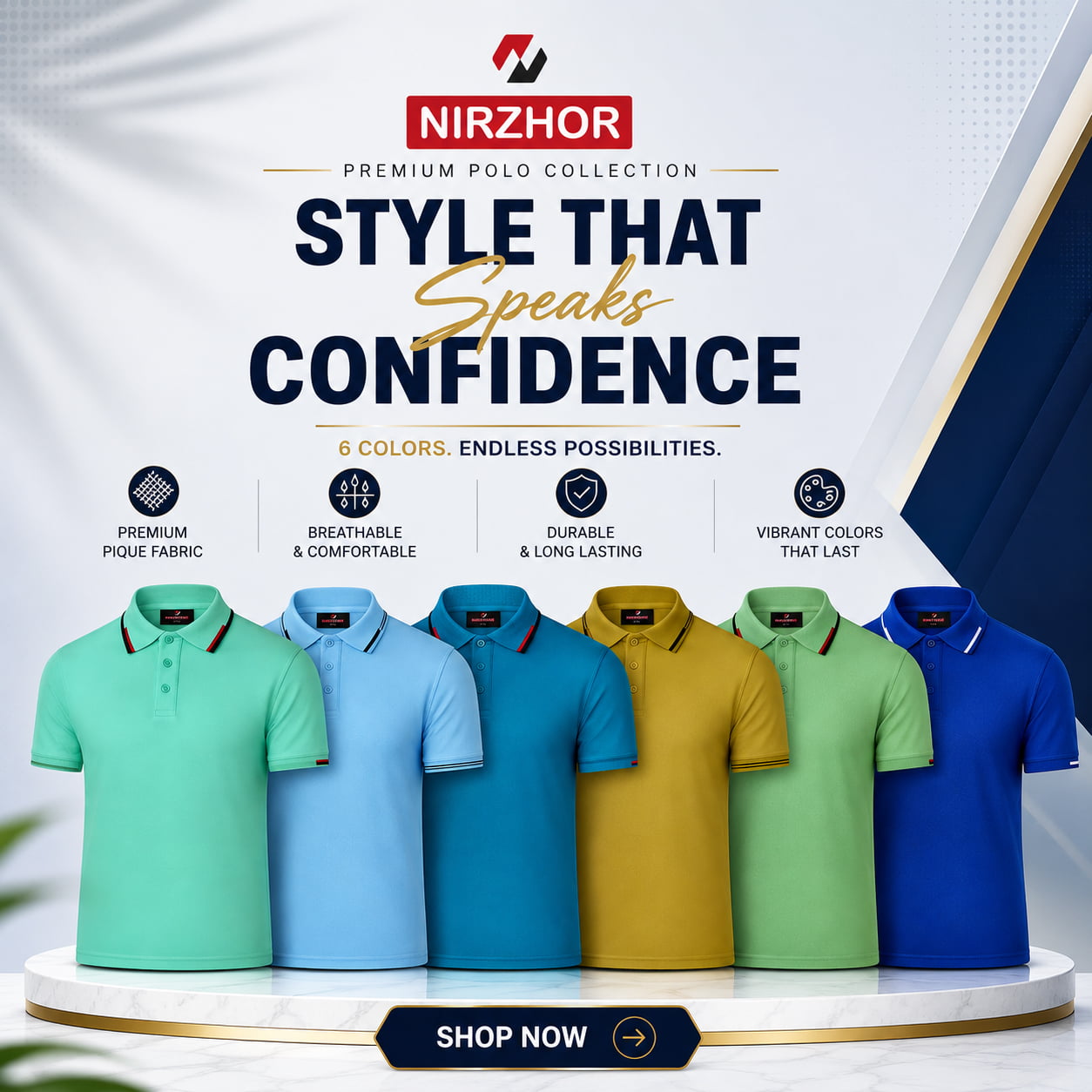 Nirzhor — Premium Men's Fashion Bangladesh banner 1