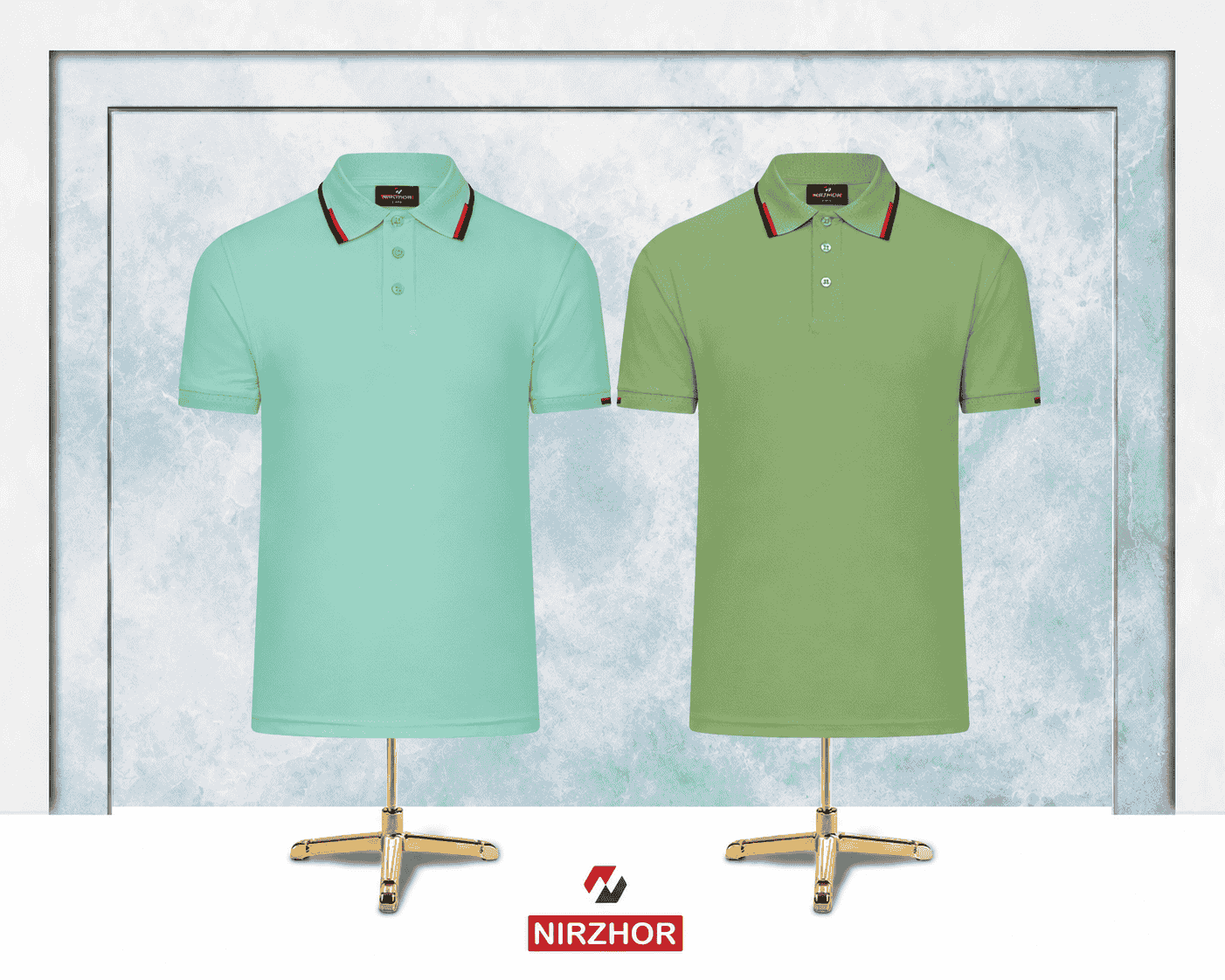 Mint Green & Pastel Green - 2 Pieces Combo Pack — Nirzhor